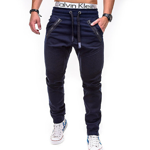 Title 5, European and American mid-waist trousers fashio...