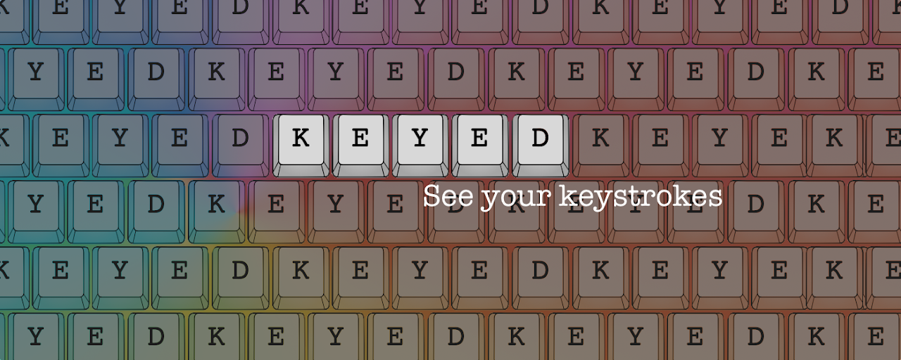 Keyed - Onscreen key logger Preview image 2