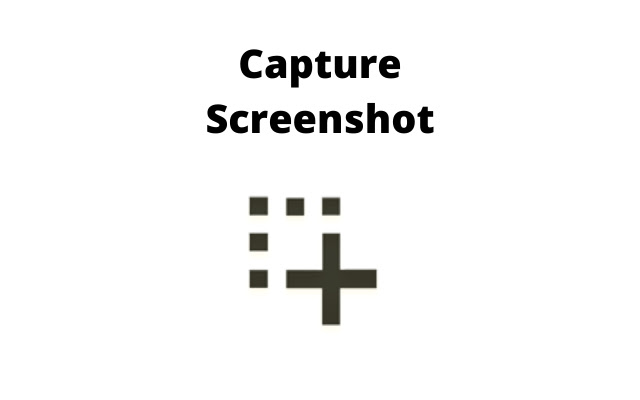 Capture Screenshots chrome extension