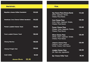 Dilip Sandwich And Pizza House menu 