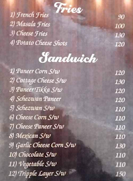 The Corner Cafe menu 4