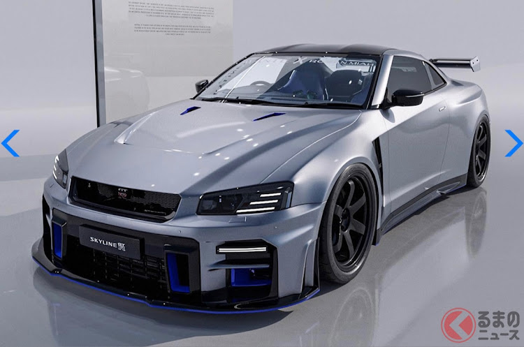NISSAN GT-Rの次期型GT-R・次期型GT‐R！？・【GR】Gojappe Racing GT-R R35・ツボに入りました😍・ケツ堪らん🤤に関するカスタム事例の投稿画像3枚目