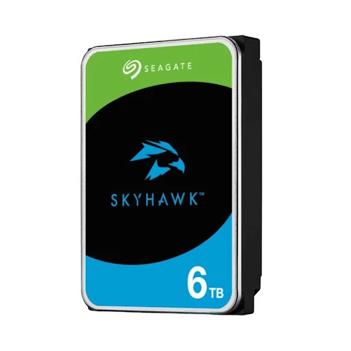 Ổ cứng gắn trong SEAGATE HDD SkyHawk 6TB, 5400 RPM, Cache 256MB (ST6000VX009)