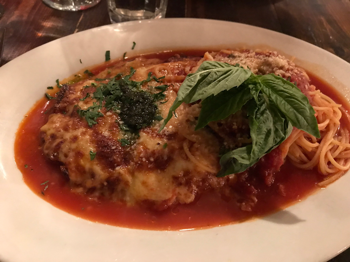 Chicken parmigiana