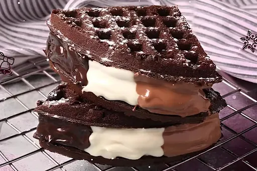 Triple Chocolate Waffle