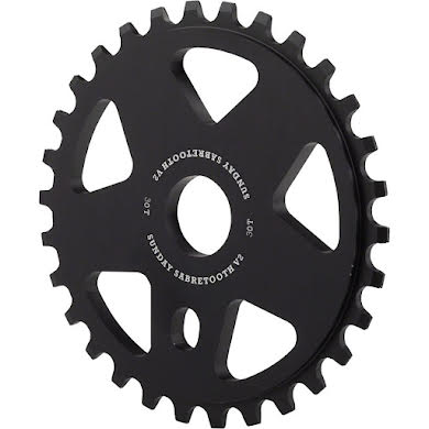 Sunday Sabretooth V2 Sprocket - 30t, Black