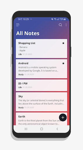 GradientNote Notepad Notes - v1.1.1