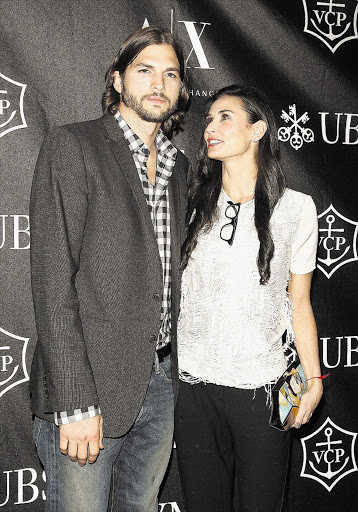 Demi Moore might be ready to show the door to her younger husband, Ashton Kutcher Picture: WIREIMAGE