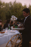 The dinner in Morocco was held at the Noor Fes Olive Estate. 