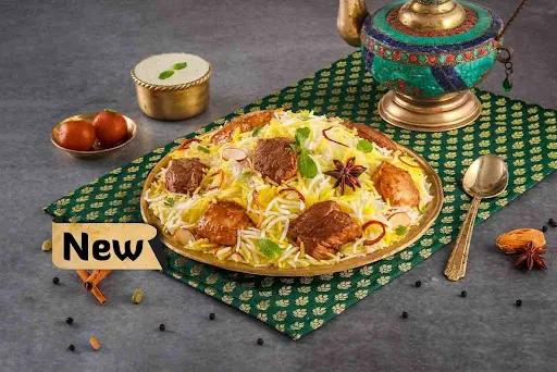 Do Gosht Ki Dum Biryani (Mutton & Chicken Dum Biryani - Serves 2)