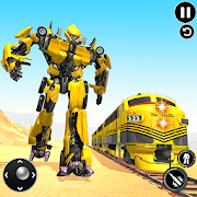 Futuristic Train Transforming Robot Games MOD