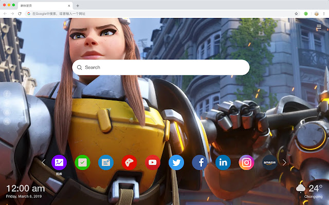 Overwatch HD Latest New Tabs HD Themes