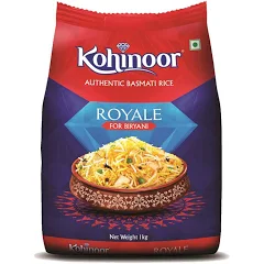 Kohinoor Royale Biryani Basmati Rice - 1 kg