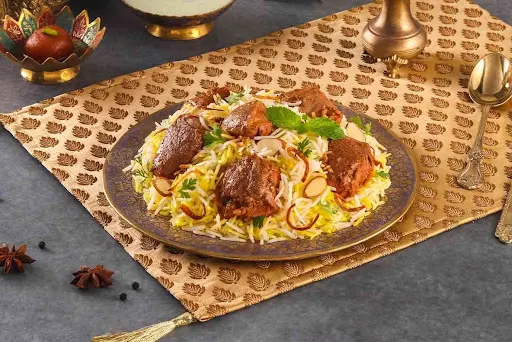 Dum Gosht Biryani (Dum Mutton Biryani, Boneless - Serves 1)