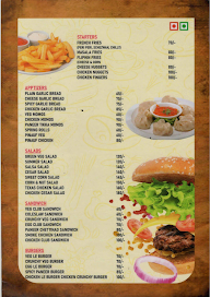 Ashley Cafe menu 1