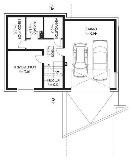 Agaton - Rzut piwnicy