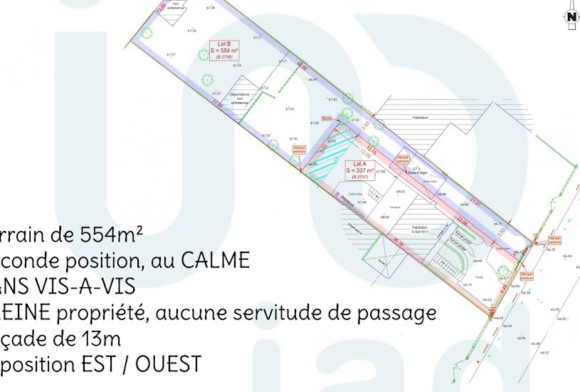  Vente Terrain à bâtir - 554m² à Coubron (93470) 