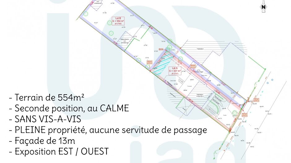 Vente terrain  554 m² à Coubron (93470), 199 000 €