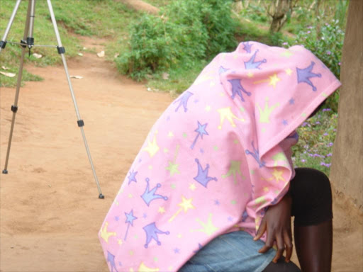 A class standard six pupil who was reportedly defiled.Photo/JOSEPH JAMENYA