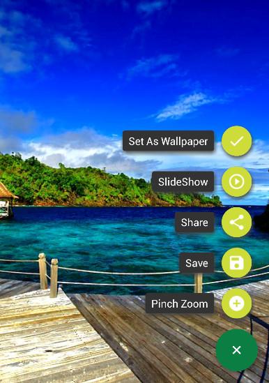 Tema Pemandangan Alam Android Apps Google Play Screenshot Gambar