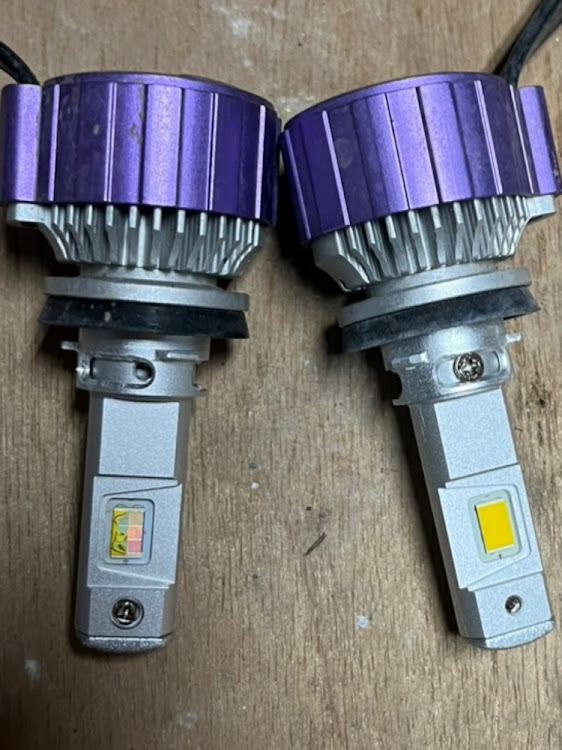 ビアンテのHIDからLEDに変更・社外HIDからLEDに変更・LEDイエローフォグに関するカスタム事例の投稿画像2枚目