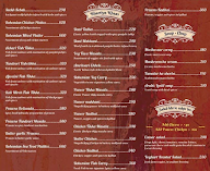 THE BOHEMIA LOUNGE menu 5