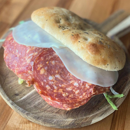 Spicy Salame Sandwich