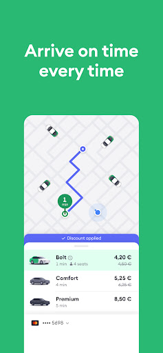 Screenshot Bolt: Request a Ride