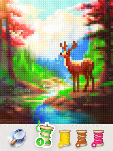 Screenshot Magic Cross Stitch: Pixel Art