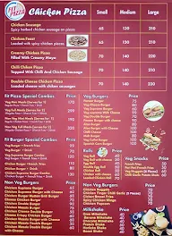 Fit Pizza menu 2