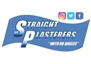 Straight Plasterers  Logo