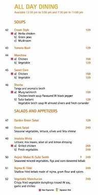 Citrus Cafe - Lemon Tree Hotel menu 5