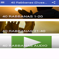 40 Rabbanas (Duaas of Quran) Screenshot