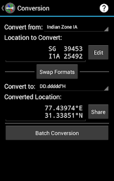Deesha: Indian Grid, GEOREF, MGRS, UTM/UPSのおすすめ画像4