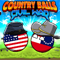 Countryballs Civil War