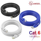 Dây Mạng Cat6 Bấm Sẵn 2 Đầu 5M 10M 15M 20M 25M 30M 50M - Cáp Mạng Cáp Internet Cáp Lan