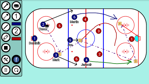 Hockey Tactic Board