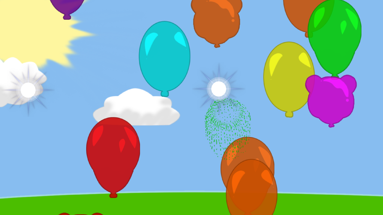Android application Baby Balloons NoAds screenshort