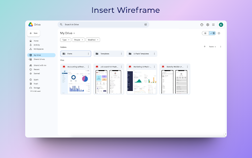 WireframePro GDrive