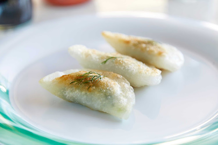 Stop by for afternoon dim sum on Majestic Princess.