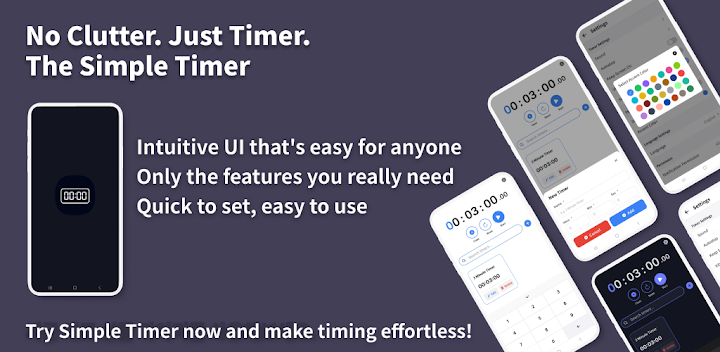 Simple Timer – Cooking & Study screenshot