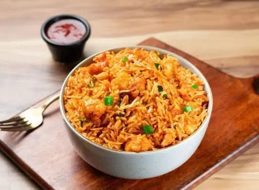 Prawns Schezwan Rice