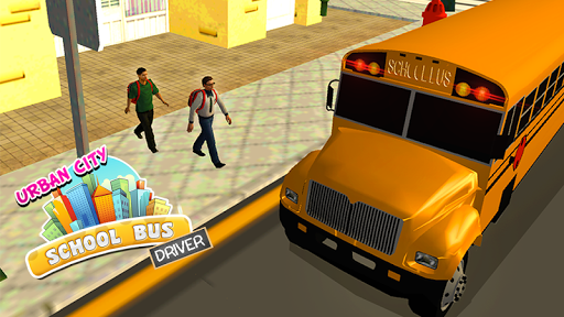 Urban City Schoolbus Driver 3D