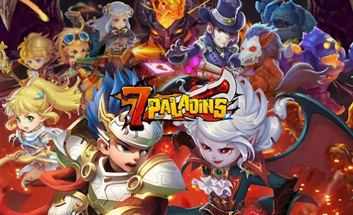 7 Paladins NA: 3D RPG x MOBA 1.2.1 screenshots 1