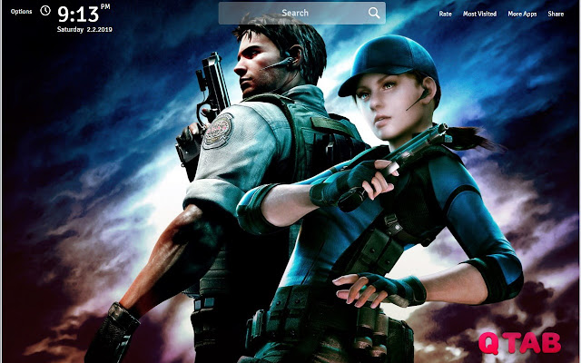 Resident Evil Wallpapers FullHD New Tab