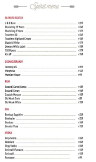 Moonrock Lounge Bar menu 8