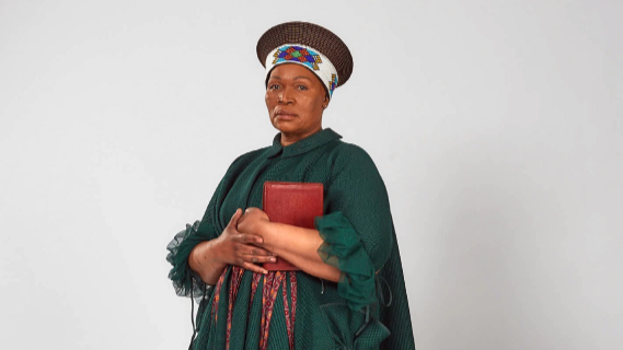 TV and film actor Delisile Malinga stars in the drama series 'Umkhokha' on Mzansi Magic as maMzobe.