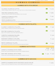 Hummus Nest menu 4