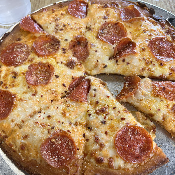 Gf pepperoni pizza