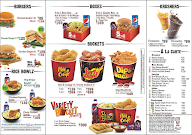 KFC menu 1